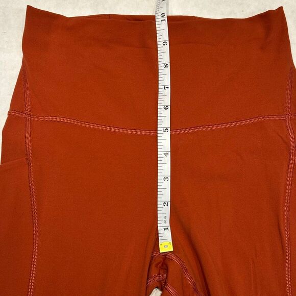 Lululemon Fast & Free Leggings High Rise Tight Gray Sz 8 - Picture 10 of 11